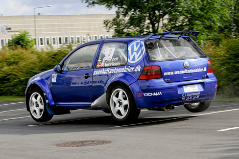 - Rally - Svanholt kørte fra 100 konkurrenter